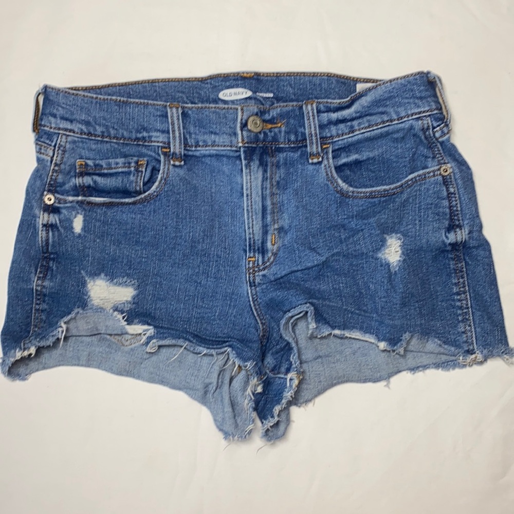 Old navy denim boyfriend shorts